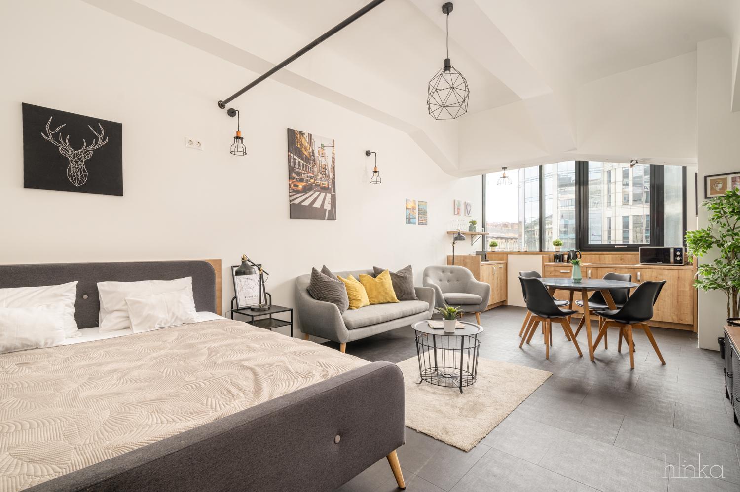 Loft Astoria Lägenhet Budapest Exteriör bild